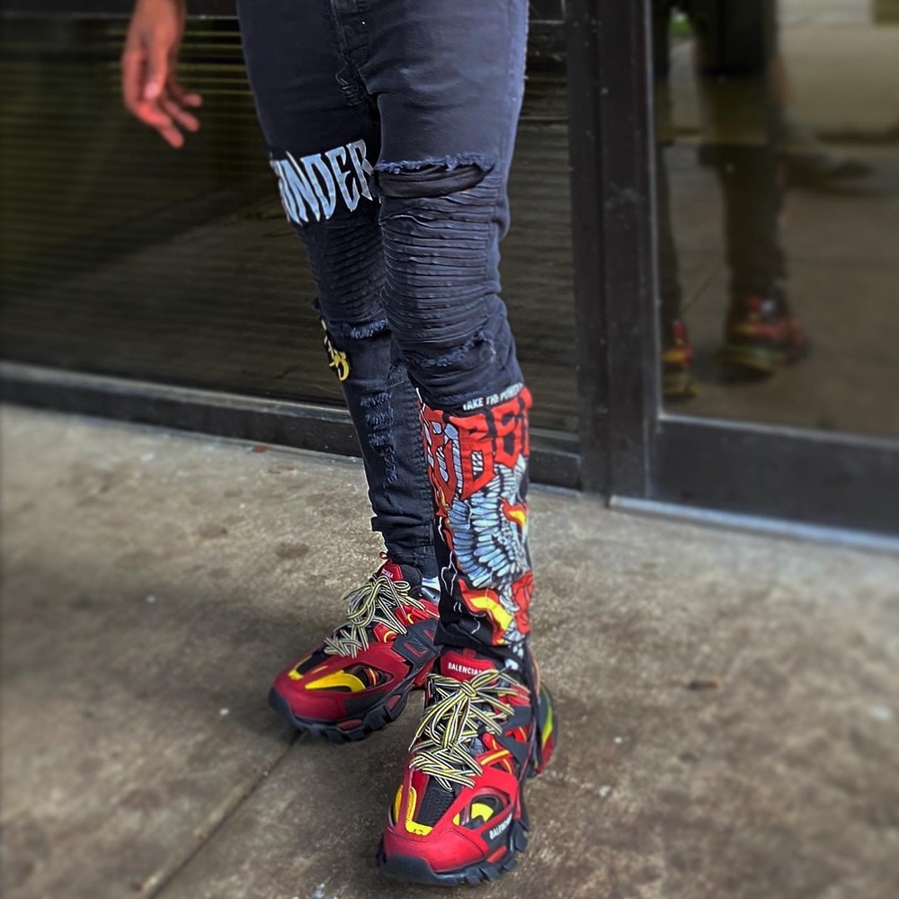 Custom jeans